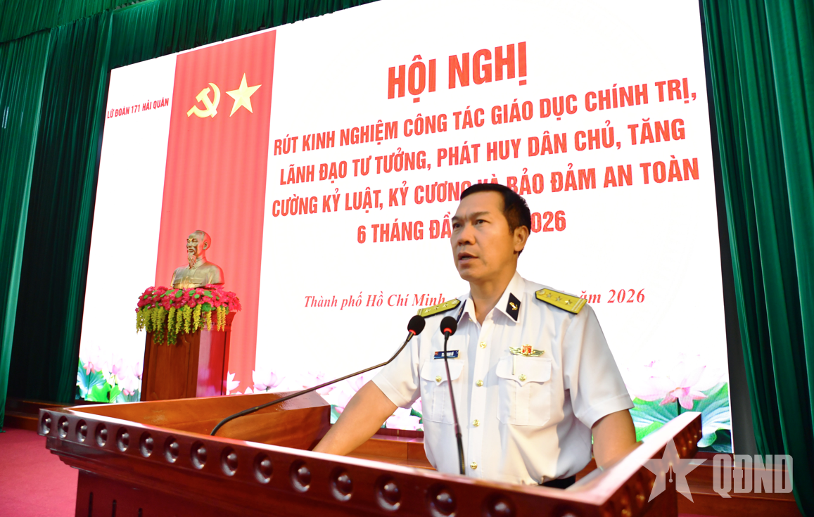 Nâng cao công tác giáo dục chính trị, lãnh đạo tư tưởng tại Lữ đoàn 171 (Vùng 2 Hải quân)
